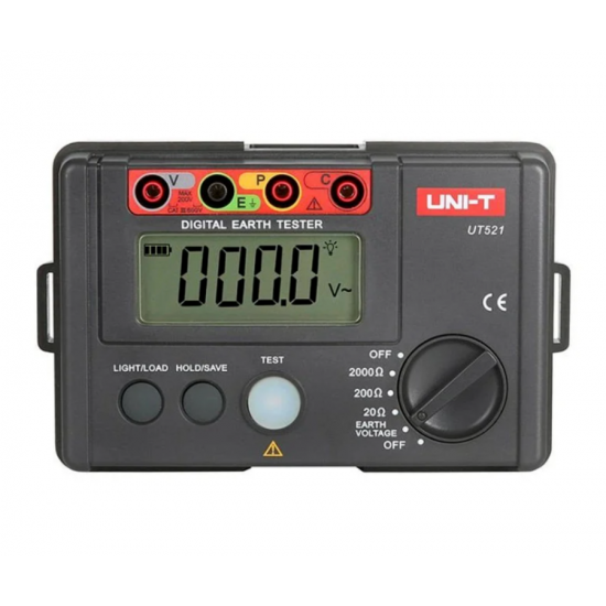 Unit UT 521 Dijital Toprak Meğeri Test Cihazı